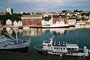 写真：スタヴァンゲル港の景色