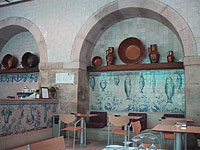 アズレージョ美術館のレストラン