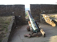 写真：砦の砲台